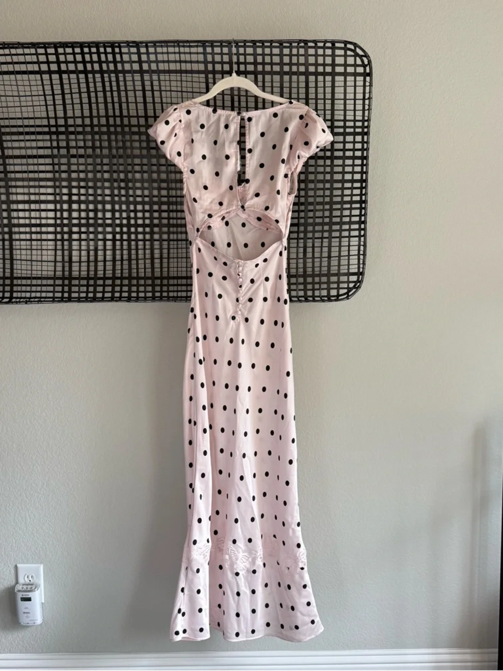 Free people Butterfly Babe Maxi Dress crystal rose